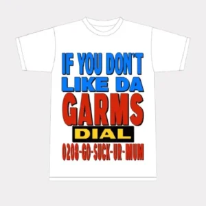 Corteiz 0208-Go-Suck-Urself Weiß T-Shirt