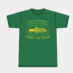 Corteiz 2019 OG Alcatraz Waldgrün T-Shirt