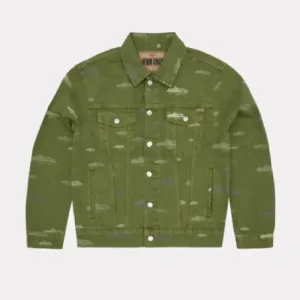 Corteiz Alcatraz Muster Tracksuit Khaki