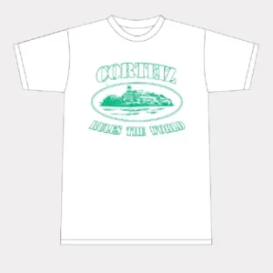 Corteiz Alcatraz T-Shirt Weiß