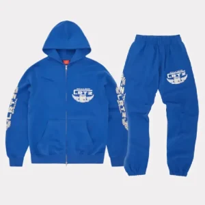 Corteiz Gasolina Tracksuit Bleu Royal