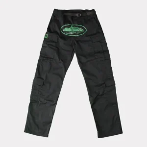 Corteiz Mula Guerillaz Cargos Schwarz/Grün
