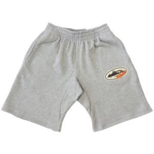 Corteiz Aufentic Shorts in Grau